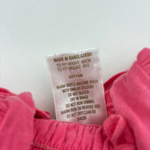 Load image into Gallery viewer, Girls Tiny Little Wonders, pink cotton dress, embroidered flowers, GUC, size 00, L: 37cm