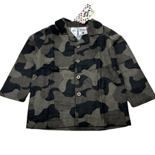 Load image into Gallery viewer, Boys Baby Berry, flannel cotton camo print pyjama top, NEW, size 2,  