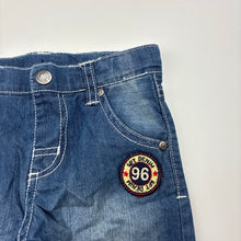 Load image into Gallery viewer, Boys Sprout, lightweight denim shorts, adjustable, GUC, size 1,  