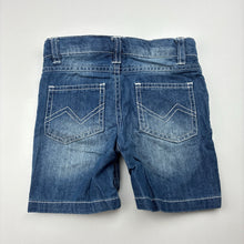 Load image into Gallery viewer, Boys Sprout, lightweight denim shorts, adjustable, GUC, size 1,  