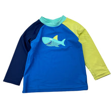 Load image into Gallery viewer, Boys Target, long sleeve rashie / swim top, shark, GUC, size 1,  