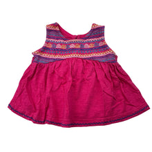 Load image into Gallery viewer, Girls Target, pink cotton summer top, embroidered, GUC, size 00,  