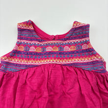 Load image into Gallery viewer, Girls Target, pink cotton summer top, embroidered, GUC, size 00,  