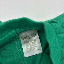 Load image into Gallery viewer, Boys Baby Biz, green cotton t-shirt / top, GUC, size 0000,  