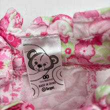Load image into Gallery viewer, Girls Target, tiered floral cotton dress, GUC, size 00, L: 30cm