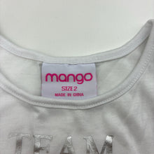 Load image into Gallery viewer, Girls Mango, lightweight tank top, unicorn, EUC, size 2,  