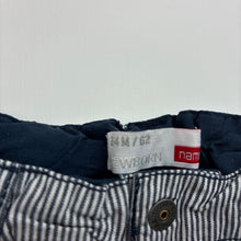 Load image into Gallery viewer, Boys Name It, lined cotton pants, adjustable, GUC, size 000,  