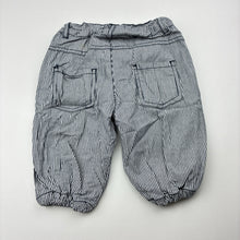 Load image into Gallery viewer, Boys Name It, lined cotton pants, adjustable, GUC, size 000,  