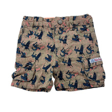 Load image into Gallery viewer, Boys Pumpkin Patch, cotton cargo shorts, adjustable, crocodile, GUC, size 000,  