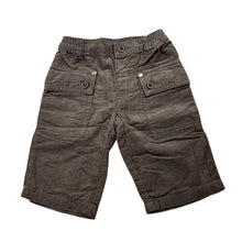 Load image into Gallery viewer, Boys Sprout, lightweight cotton corduroy pants, elasticated, GUC, size 000,  