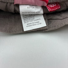 Load image into Gallery viewer, Boys Sprout, lightweight cotton corduroy pants, elasticated, GUC, size 000,  