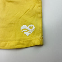 Load image into Gallery viewer, Girls Dymples, yellow singlet / tank top,heart, GUC, size 000,  