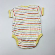 Load image into Gallery viewer, Unisex Target, striped cotton bodysuit / romper, EUC, size 0000,  