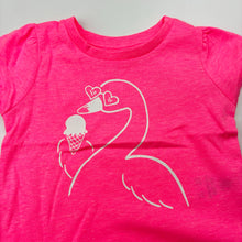 Load image into Gallery viewer, Girls Dymples, pink t-shirt / top, ice cream, EUC, size 000,  
