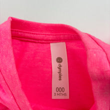 Load image into Gallery viewer, Girls Dymples, pink t-shirt / top, ice cream, EUC, size 000,  