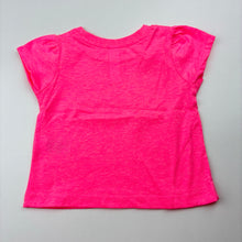 Load image into Gallery viewer, Girls Dymples, pink t-shirt / top, ice cream, EUC, size 000,  