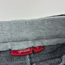 Load image into Gallery viewer, Boys Sprout, dark denim pants / jeans, elasticated, GUC, size 0,  