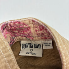 Load image into Gallery viewer, Girls Country Road, vintage denim jacket, poppers, EUC, size 3,  
