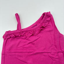 Load image into Gallery viewer, Girls Wave Zone, pink stretchy summer top, GUC, size 1,  