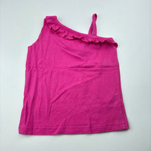 Load image into Gallery viewer, Girls Wave Zone, pink stretchy summer top, GUC, size 1,  