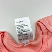 Load image into Gallery viewer, Girls Kids &amp; Co Baby, pink cotton bodysuit / romper, unicorn, EUC, size 00,  