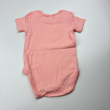 Load image into Gallery viewer, Girls Kids &amp; Co Baby, pink cotton bodysuit / romper, unicorn, EUC, size 00,  
