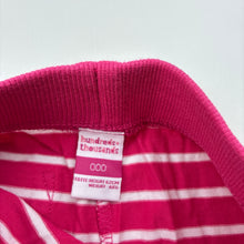 Load image into Gallery viewer, Girls H+T, pink soft cotton pants / bottoms, EUC, size 000,  