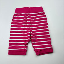 Load image into Gallery viewer, Girls H+T, pink soft cotton pants / bottoms, EUC, size 000,  