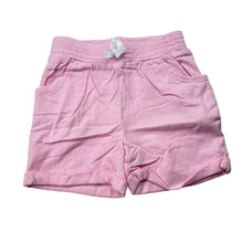 Load image into Gallery viewer, Girls Mix Baby, pink soft cotton shorts, elasticated, EUC, size 00,  