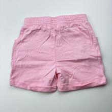 Load image into Gallery viewer, Girls Mix Baby, pink soft cotton shorts, elasticated, EUC, size 00,  