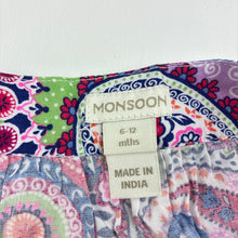 Load image into Gallery viewer, Girls Monsoon, colourful paisley summer dress, EUC, size 0, L: 45cm