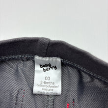 Load image into Gallery viewer, Girls Baby Berry, grey stretchy leggings / bottoms, EUC, size 00,  