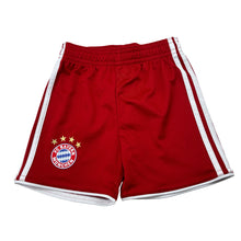 Load image into Gallery viewer, Boys Adidas, red Bayern Munchen football shorts, EUC, size 00,  