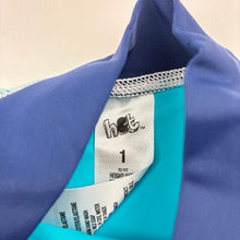 Load image into Gallery viewer, Boys H&amp;T, short sleeve rashie / swim top, shark, FUC, size 1,  
