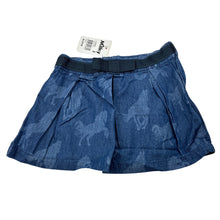 Load image into Gallery viewer, Girls Milky, lightweight chambray cotton skirt, adjustable, NEW, size 2,  