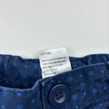 Load image into Gallery viewer, Boys H&amp;T, navy cotton shorts, adjustable, GUC, size 1,  