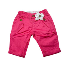 Load image into Gallery viewer, Girls Target, pink cotton pants, adjustable, GUC, size 000,  