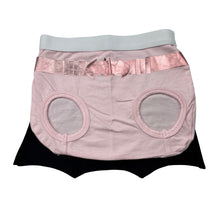 Load image into Gallery viewer, Girls DC Comics, Batgirl shorts / nappy cover + cape, small light marks, FUC, size 0,  