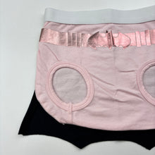 Load image into Gallery viewer, Girls DC Comics, Batgirl shorts / nappy cover + cape, small light marks, FUC, size 0,  