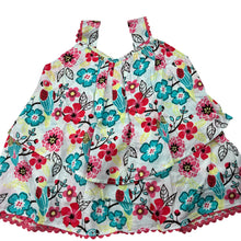 Load image into Gallery viewer, Girls Pumpkin Patch, lightweight floral cotton summer top, L: 36cm, EUC, size 1,  