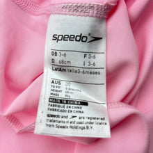 Load image into Gallery viewer, Girls Speedo, pink rashie / swim top, UPF 50+, NEW, size 00,  