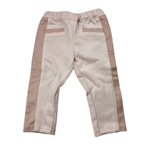 Load image into Gallery viewer, Girls Peter Morrissey, pale pink pants, faux leather panels, EUC, size 0,  