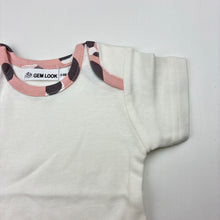 Load image into Gallery viewer, Girls Gem Look, soft cotton t-shirt / top, EUC, size 000-00,  