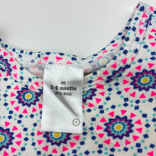 Load image into Gallery viewer, Girls Target, colourful stretchy floral top, EUC, size 00,  