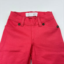 Load image into Gallery viewer, Girls Pumpkin Patch, coral stretchy pants / bottoms, elasticated, GUC, size 000,  
