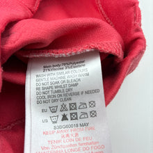 Load image into Gallery viewer, Girls Pumpkin Patch, coral stretchy pants / bottoms, elasticated, GUC, size 000,  