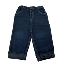 Load image into Gallery viewer, Boys Kids Stuff, lightweight denim pants, elasticated, Inside leg: 28cm, GUC, size 1,  