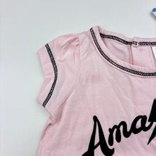 Load image into Gallery viewer, Girls Baby Berry, pink cotton t-shirt / top, amazing, NEW, size 000,  