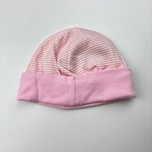 Load image into Gallery viewer, Girls Peter Rabbit, Jemima Puddle-duck stripe cotton hat, GUC, size 0000-000,  