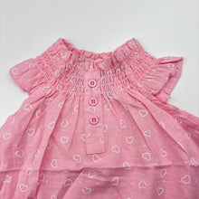 Load image into Gallery viewer, Girls Target, pink lightweight cotton top, EUC, size 000,  